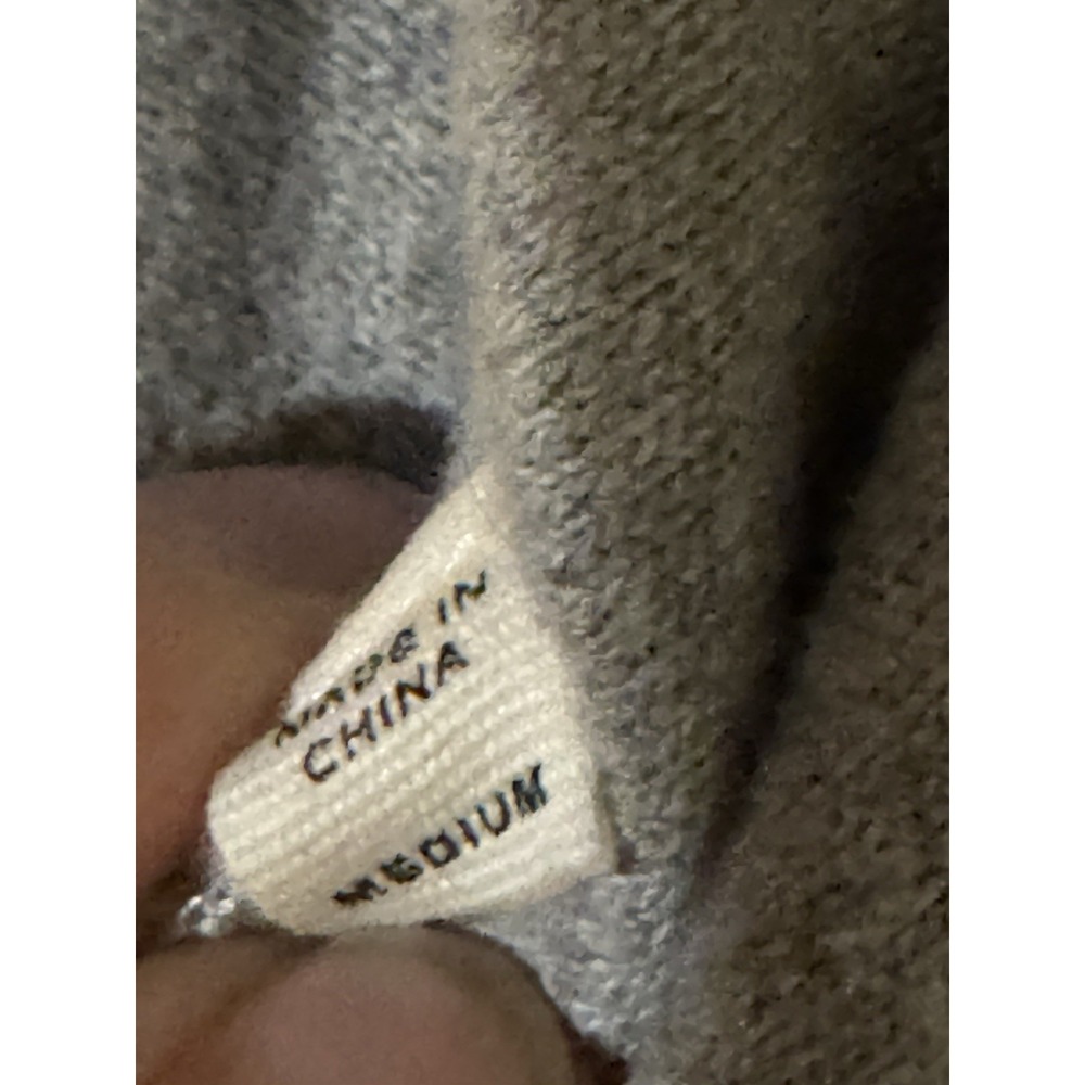 Buck Mason Women's Medium Gray Hoodie - Picture 5 of 7